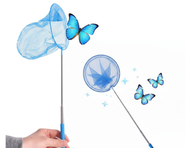 Siatka Na Motyle Owady Podbierak Teleskopowy Do Rybek 85 Cm