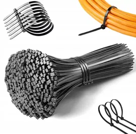 Opaski Zaciskowe Trytytki 100Szt 2,5*100 Mm