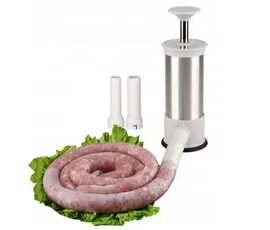 Nadziewarka Maszynka Ręczna Do Kiełbasy Wędlin Farszów Parówek Nadziewak