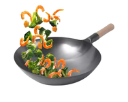Patelnia Wok 14 Cali 35 Cm Głęboka Solidna