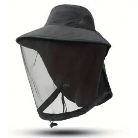 Kapelusz Wędkarski Z Moskitierą Na Komary Owady Do Lasu