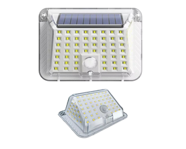 Lampa Solarna Kinkiet 90 Led Ścienna Z Czujnikiem Ruchu Zmierzchu