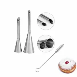 Tylki Do Nadziewania Ciast Pączków 2 Szt Zestaw Z Czyścikiem