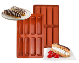 Forma Silikonowa Do Pieczenia Eklerów Bułek Maślanych Batonów Deserów