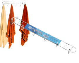 Wieszak Ścienny Na Ubrania 6 Miejsc Na Odzież Ręczniki Uchwyt 33 Cm