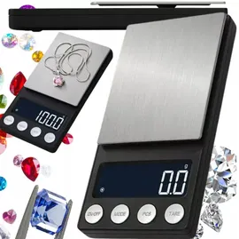 Dokładna Waga Elektroniczna Jubilerska Kuchenna 200G-0.01G Precyzyjna Lcd