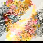 Haft Diamentowy Diamond Painting Mozaika 5D Pszczoła 30X30 Cm