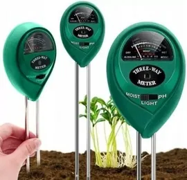 Miernik Tester Kwasomierz Wilgotności Gleby 3W1