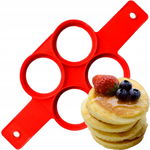 Forma silikonowa do pancake'ów naleśników jajek omletów Foremka do smażenia