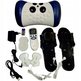 Elektrostymulator mięśni ciała TENS EMS Stymulator nerwów Do masażu 3w1 hit