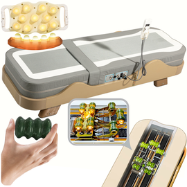 Łóżko masujące Nefrytowe do masażu całego ciała Mata masująca grzejąca Jade