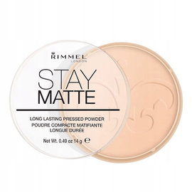 RIMMEL LONDON STAY MATTE PUDER DŁUGOTRWAŁY DLA KOBIET 006 WARM BEIGE 14 G