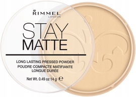 RIMMEL LONDON STAY MATTE DŁUGOTRWAŁY PUDER TRANSPARENTNY DLA KOBIET 14 G