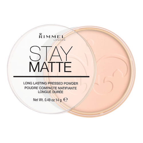 RIMMEL LONDON PUDER MATUJĄCY 14G DLA KOBIET PINK BLOSSOM 002
