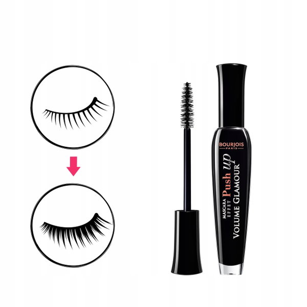 BOURJOIS PARIS MASCARA DLA KOBIET VOLUME GLAMOUR PUSH UP 71 WOND BLACK 7 ML