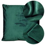 Poszewka Dekoracyjna Velvet 40x40 Giorgia Aksamitna, Elegancka, Glamour, Zielona