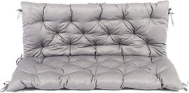 Poduszka Ogrodowa na Sofę 2-osobową 120x98x8 cm Jasnoszara, AMBIENTE HOME