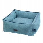 Nobby 61918 Legowisko dla Psa LINOU 75 x 60 x 23 cm Niebieskie, Łóżko