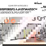 Hauck Clear Step Autoclose 2 Bramka Zabezpieczająca, 75-80 cm, Czarna