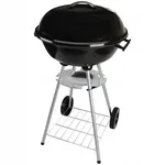 Big Jeff Przenośny Grill Węglowy z Pokrywą, Kółka, śr. 46 cm