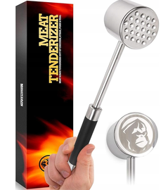 MOUNTAIN GRILLERS Tłuczek do Mięsa ze Stali Nierdzewnej Dwustronny