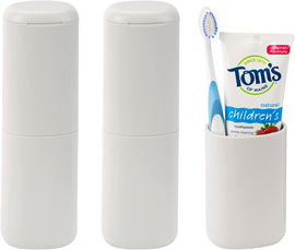 Linkidea Podróżne Etui na Pastę do Zębów, Etui 2w1, 2 szt.