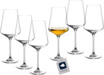 Zestaw Kieliszków do Białego Wina Leonardo Puccini 6 szt, 560 ml