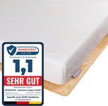 Newentor Materac Nawierzchniowy 200x200x7cm H2H3 Topper Nakładka na Materac