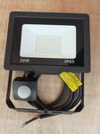 2XLampa Led Zewnętrzna z czujnikiem ruchu. 30W, 6500K (Op. 2 szt.)