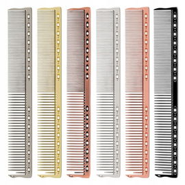 Grzebień fryzjerski do strzyżenia Vanco odcienie żółtego i złota