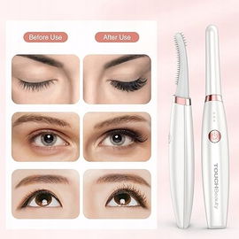 Touch Beauty Elektryczna, podgrzewana zalotka do rzęs TB-1859 biała