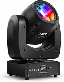 RUCHOMA GŁOWA GŁOWICA LAMPA SCENICZNA REFLEKTOR LED RGB IMPREZOWA