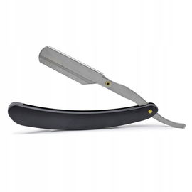 Brzytwa fryzjerska do golenia na żyletki srebrna