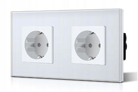Gniazdo Elektryczne, USB ścienne Bseed biały