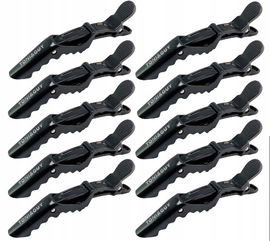 Klips do włosów 10 szt. czarne