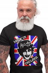 THE ADICTS KOSZULKA T-SHIRT MĘSKI CZARNY punk rock clockwork orange M