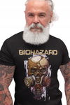 BIOHAZARD T-SHIRT KOSZULKA MĘSKA CZARNA HARDCORE RAPCORE METAL ROCK XXL