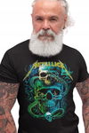 METALLICA T-Shirt Koszulka męska czarna koncert rock metal Hetfield L
