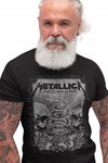 METALLICA T-Shirt Koszulka męska czarna BLACK ALBUM rock metal Hetfield S