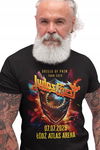 JUDAS PRIEST Koszulka T-Shirt Męski SHIELD PAIN TOUR 2025 KONCERT Metal S