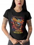 JUDAS PRIEST T-Shirt Koszulka damska Koncert SHIELD PAIN TOUR 2025 XXL