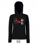 Queen Damska Bluza z kapturem 8 WZORÓW L