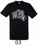 Canon Nikon Fotografia T-Shirt Koszulka L