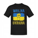 T-SHIRT KOSZULKA WOLNA UKRAINA SOLIDARNI PUTIN 3XL