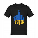 T-SHIRT KOSZULKA Fuck Putin ANTY Wojna Ukraina XXL