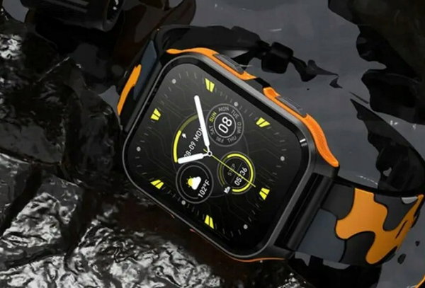 Veltro Sport Smartwatch unisex czarny 150g 1.9” IP68 monitorowanie zdrowia