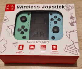 Pad bezprzewodowy do konsoli Nintendo Switch zamiennik zielono mientowy T40
