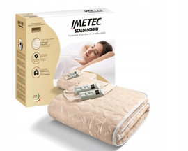 Imetec Mata grzewcza hipoalergiczna 150 x 137 cm do spania koc elektryczny