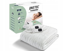 Imetec Adapto Recreo koc grzewczy 150x160 cm hipoalergiczna tkanina z recyk
