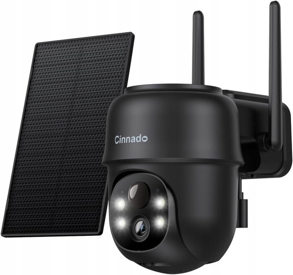 Kamera Solarna WiFi Cinnado B6 2K 3MP